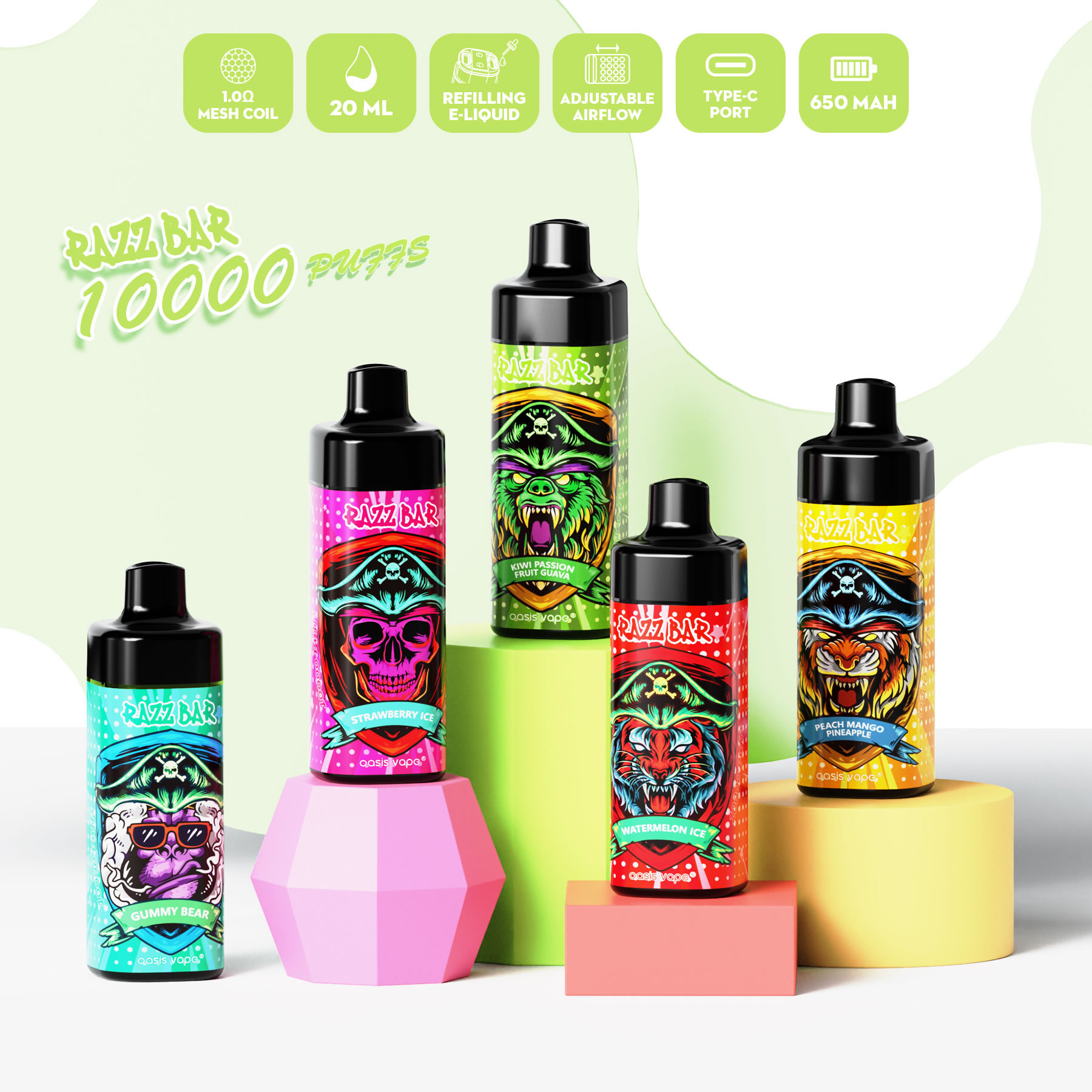 RazzBar 10000 Puffs
